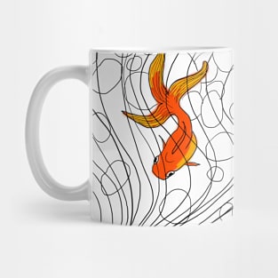 Goldfish and Pebbles Mug